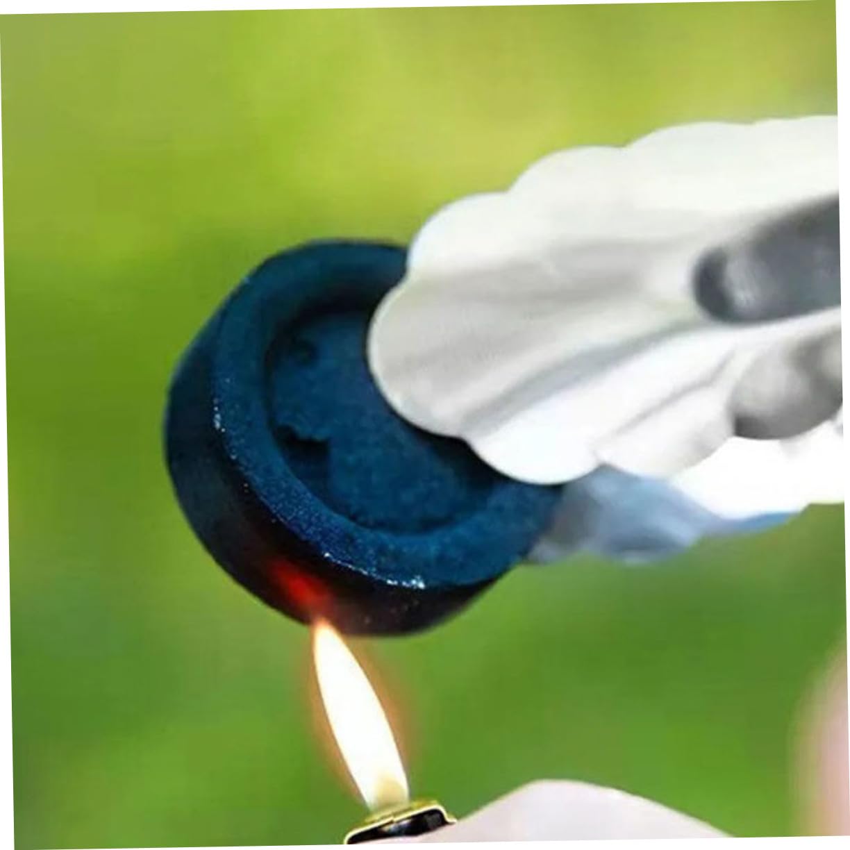 Abaodam 70 Pastillas de Carbón Vegetal para Estufa y Barbacoa, Fácil Encendido, Carbón Ligero Negro Adecuado para BBQ al Aire Libre y Cocina Doméstica