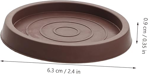 Miniatura 7 de Tofficu 4 tapones para silla para evitar deslizamientos de piano, tazas de ruedas para suelos de madera dura, tapón de cama, silla circular,