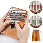 Newlam-Kalimba-Thumb-Piano-17-Keys-Portable-Mbira-Finger-Piano-Gifts-for-Kids-and-Adults-Beginners