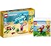 Zestaw Lego Creator 3 w 1: delfin i żółw 31128 + papuga tropikalna 30581 (woreczek foliowy)