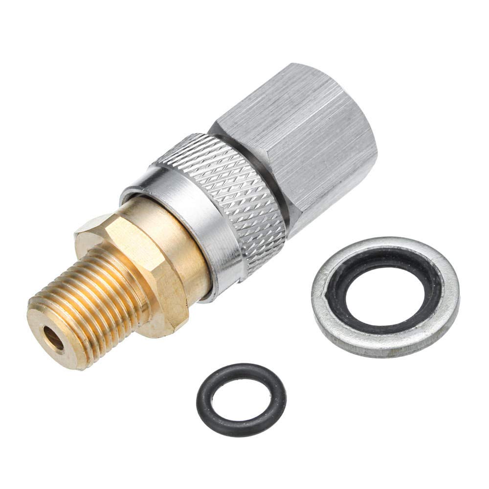 Acoplador de liberación rápida BSP 1/8 pulgadas Kit adaptador para rifles de aire PCP