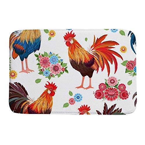 Tapis absorbant à mémoire de forme lavable pour douche et bain - 2