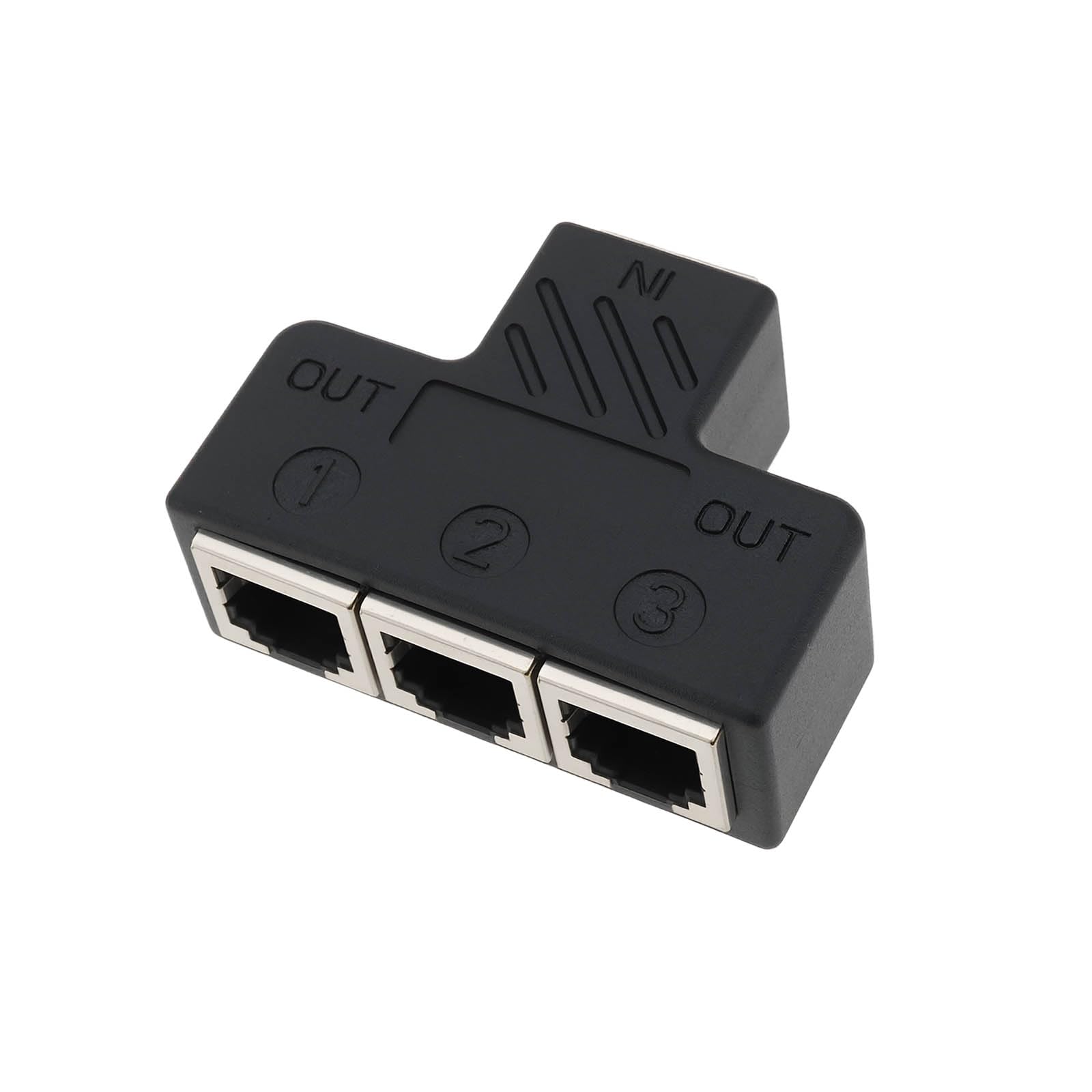 Acoplador Telefónico en Línea RJ11 Hembra A 4 Hembras 6P6C para Dispositivo de Fax Fijo (1 A 4) — view 8
