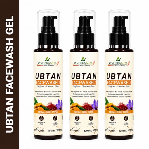 Image of Herbal Ubtan Face Wash for Deep Cleansing - Pack of 3
