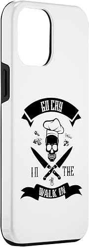 Miniatura 3 de iPhone 12 Pro Max - Funda de cocina para mujer, diseño divertido de Go Cry Walk Restaurant Chef