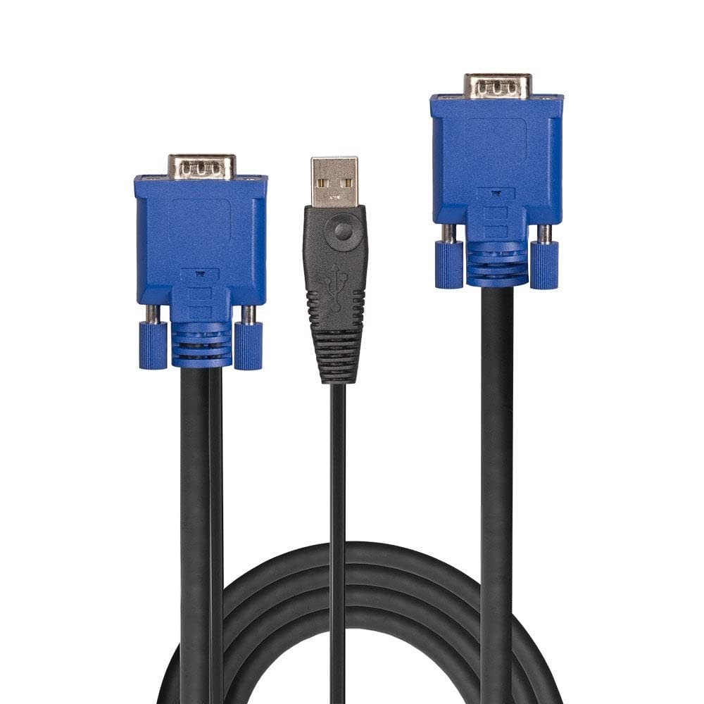 Lindy Cavo KVM e USB combinato da 2 m