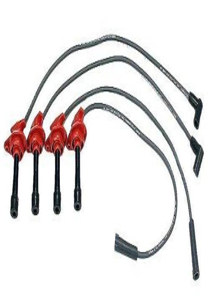 NGK RC-VWC039 Spark Plug Wire Set - 7mm High Temp Silicone Wires With EMI/RFI Suppression