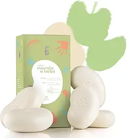 MAMÃE E BEBÊ SABONETE EM BARRA 5X100G