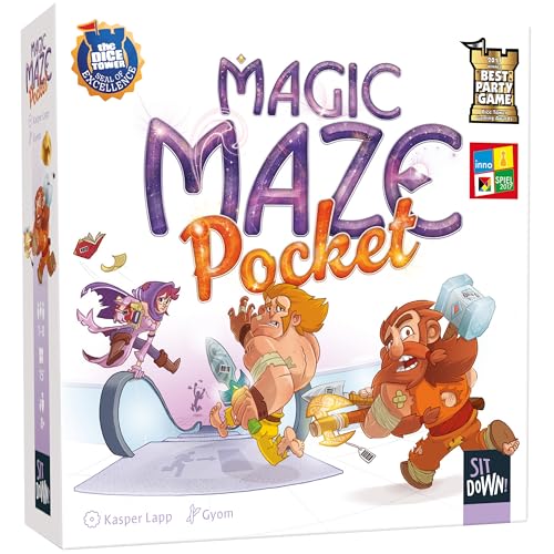 Magic Maze Pocket Juego de Mesa Cooperativo Rápido miniatura 1