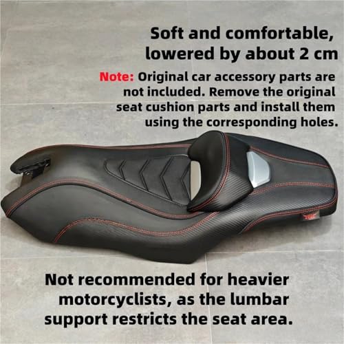 Selle moto SYM Husky 150 ensemble modification siège support lombaire - 2