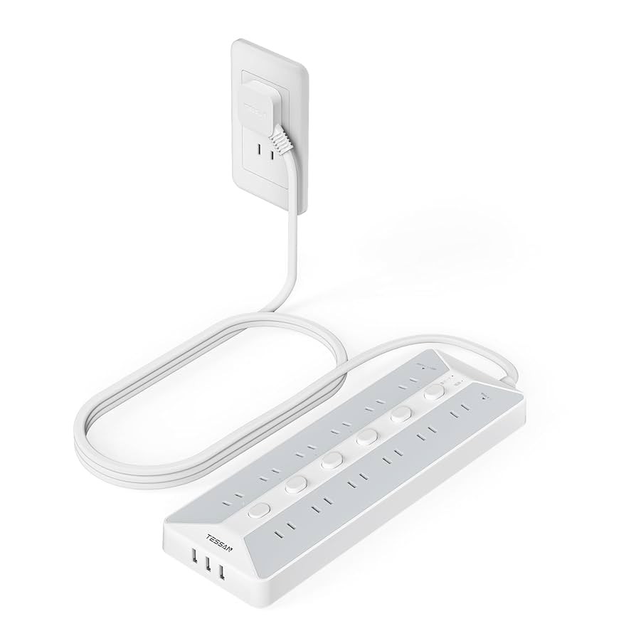 Amazon.co.jp: 電源タップ スイッチ付き 延長コード 2m 薄型