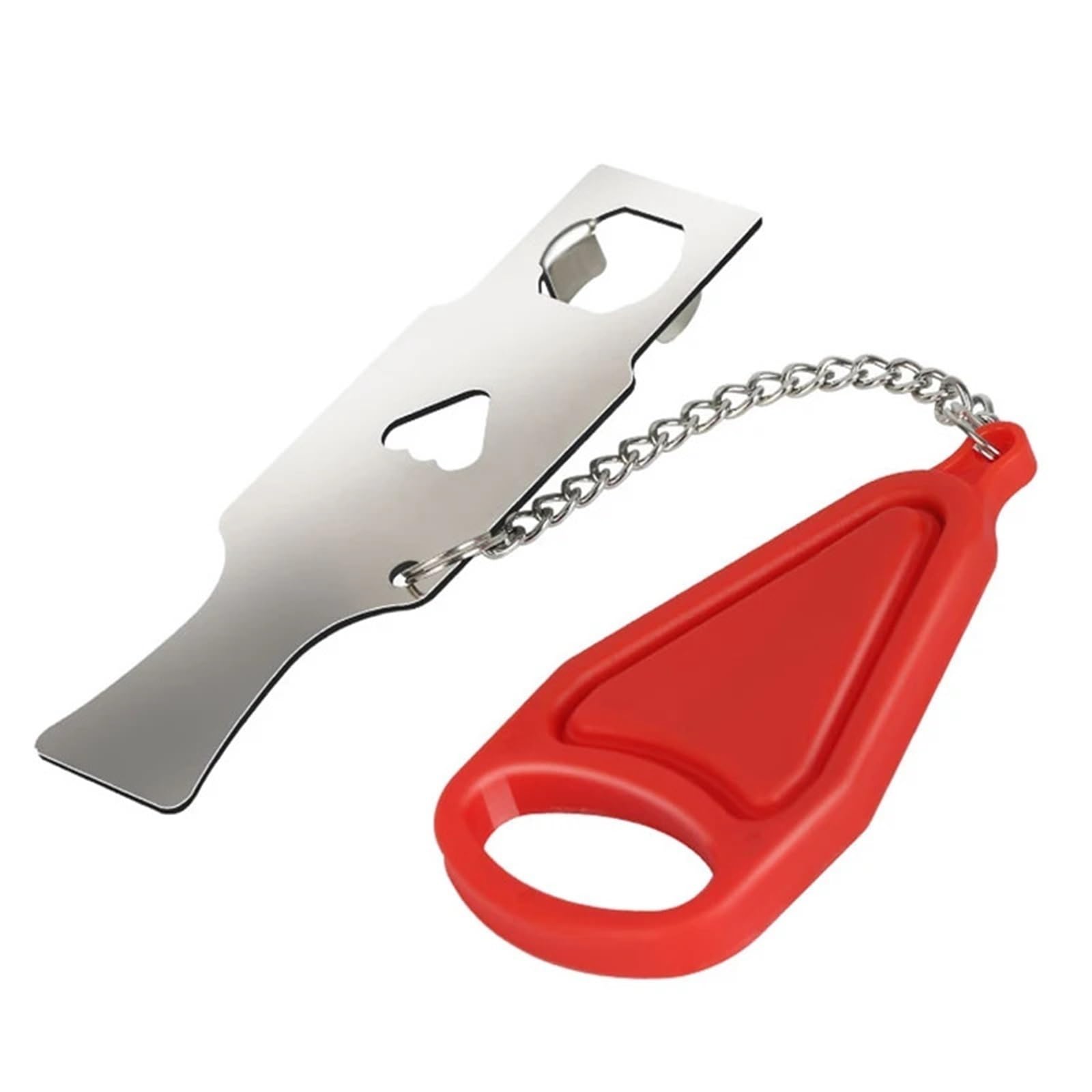 Mdsrfgn Women's 1Pc Red Portable Security Door Lock Portable Anti-Theft Hotel Travel Door Lock For Travel And Hotel(1Pc Red)