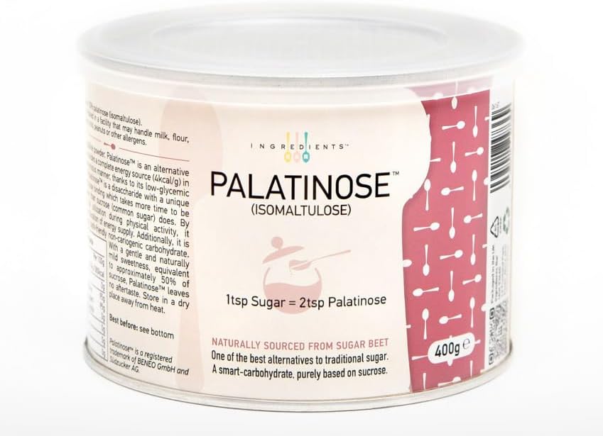 Palatinose Powder | Sugar Alternative | Naturally Sourced from Sugar Beet | Slow Release Smart-Carbohydrate | 400g