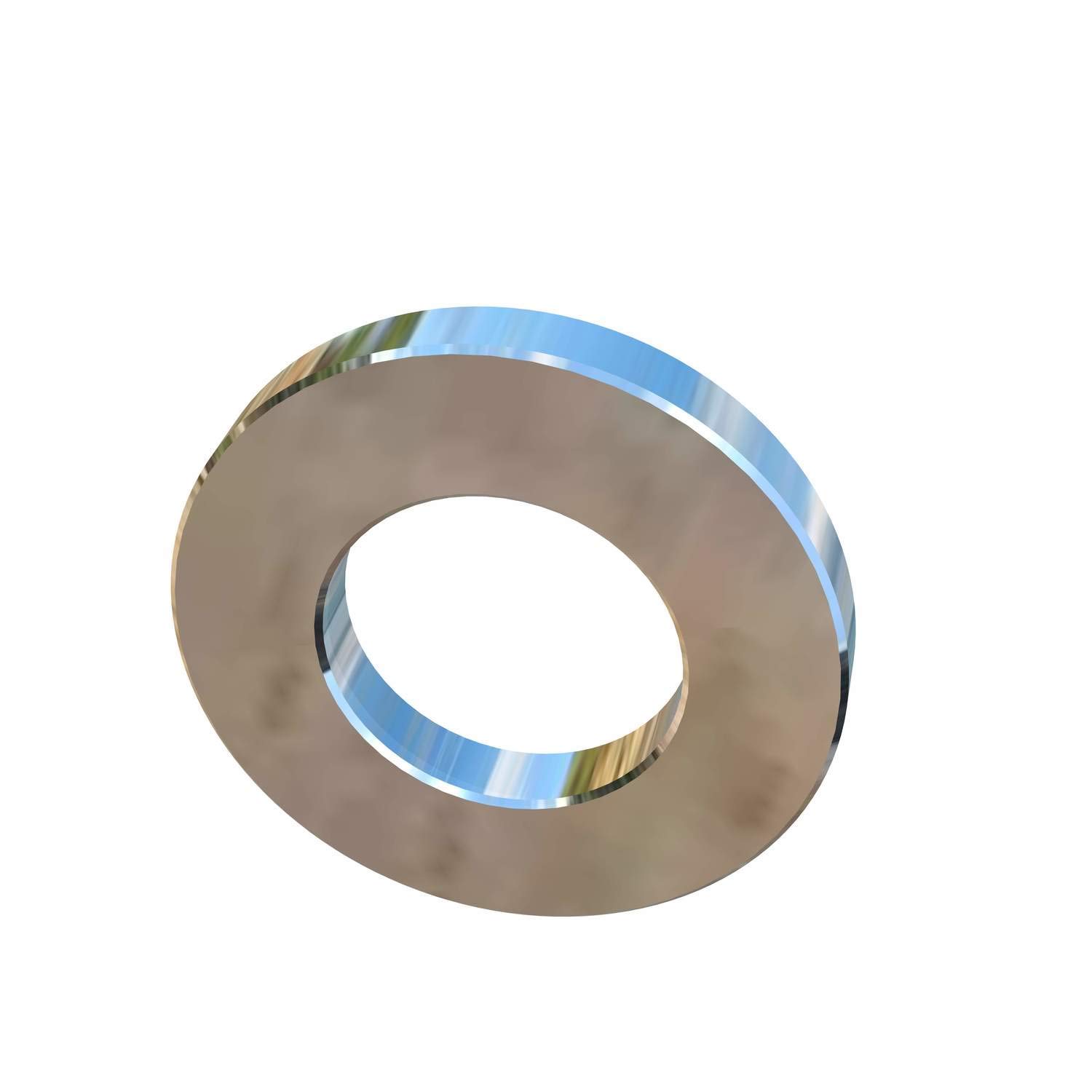 0007292, (Pack of 20) M6 Titanium Flat Washer X 1.6mm Thick X 12mm Outside Diameter, Grade 2 (CP)