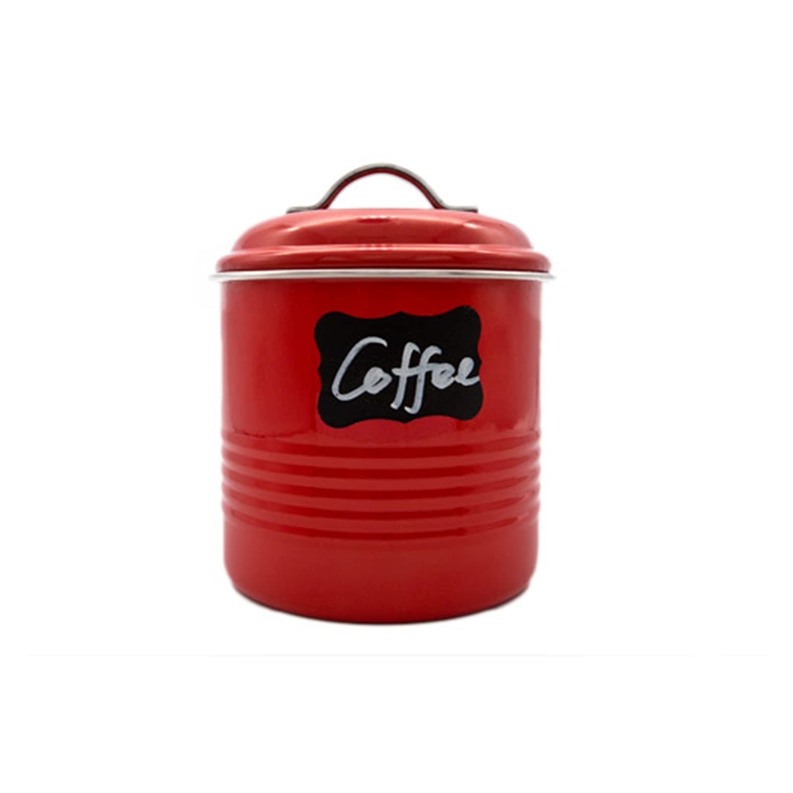 NGDFGR Coffee Canister Kitchen Storage Bottles&Jars For Coffee Sugar Tea Rice Metal Containar With Lids Storage Box Cans Food Container For Coffee Beans,Sugar,Tea (4),4