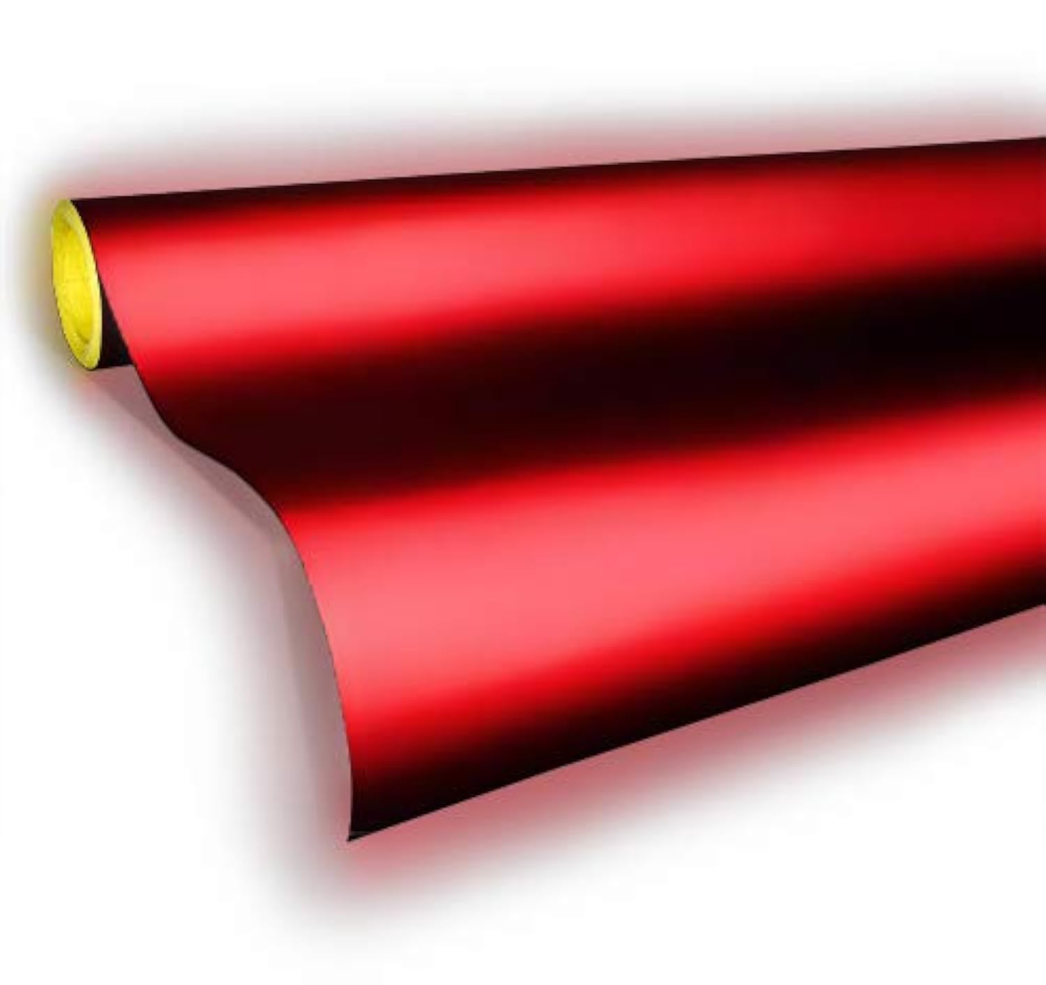 VViViD Reflective Gloss Red Vinyl Car Wrap Film DIY Roll Easy to Install No-Mess (1ft x 48 Inch)