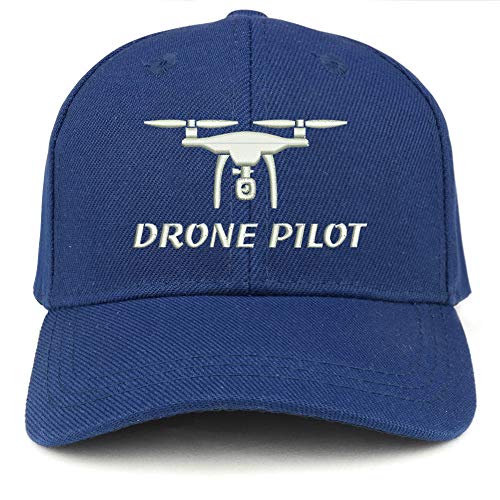 Trendy Apparel Shop Drone Pilot Embroidered Youth Size Kids Structured Baseball Cap