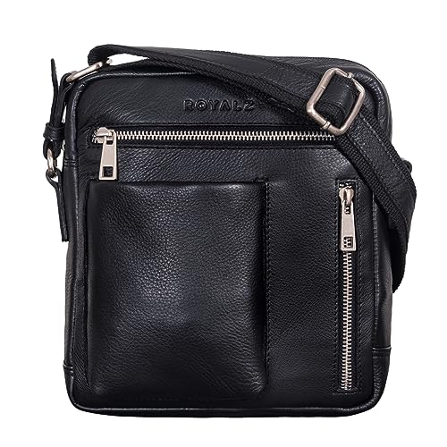 ROYALZ 'Antonio' Herrentasche Leder klein im...