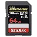 SanDisk Extreme PRO - Tarjeta de Memoria SDXC de 64 GB, 4k,...