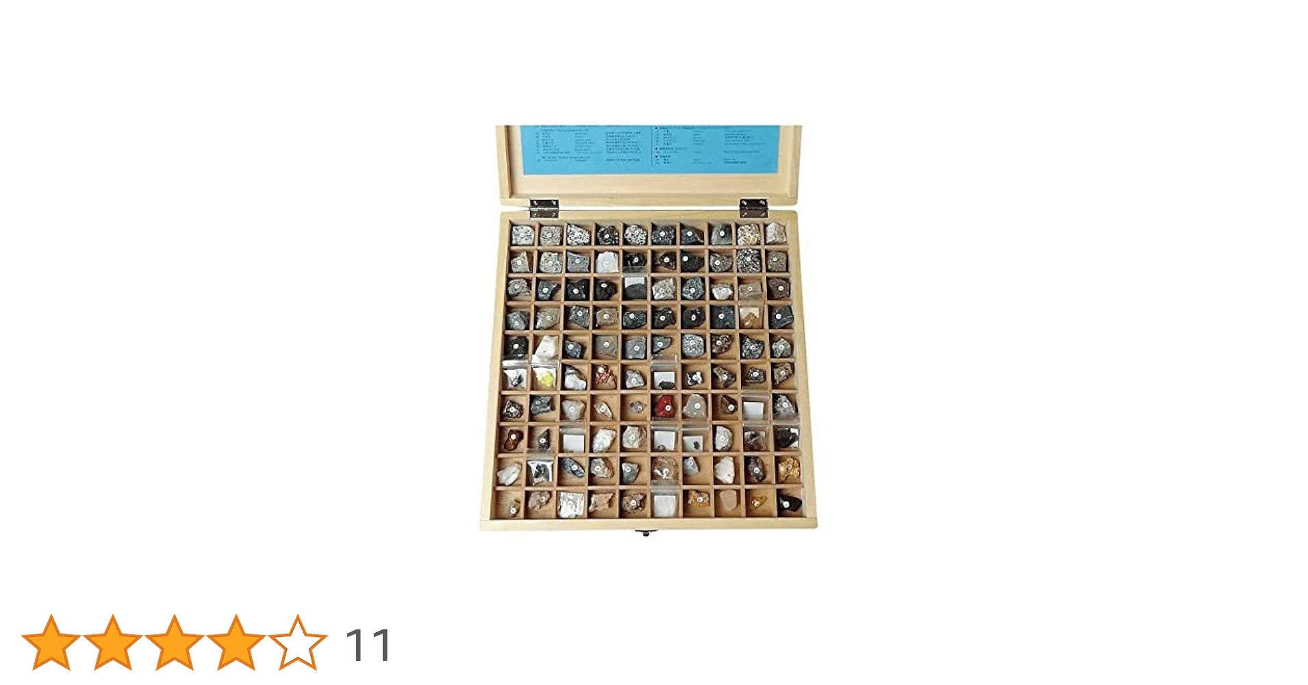 Amazon.co.jp: 岩石標本(岩石・鉱物標本100種) /3-657-10 : おもちゃ