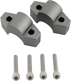 に適合するADV 150 160 350 2017 2018-2022 2023 2024 に適合するX-ADV用 に適合するXADV 750用 全年式 オートバイハンドルバーライザークランプ 延長ハンドルバー ハンドルバー ライザー(No 2 gray)