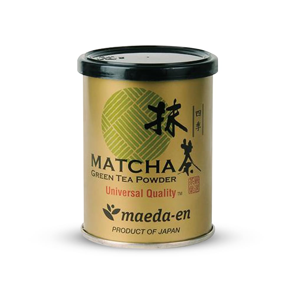 MAEDA-EN Shiki Matcha Green Tea Powder 28g Japanese Origin 100 for Latte Smoothies and Baking 05448 1pk