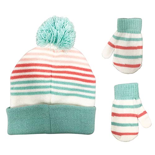 Disney Moana Girls Beanie Winter Hat and Mittens Cold Weather Set, Ages 2-7 years2