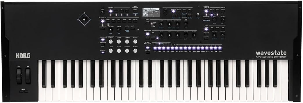 KORG Wavestate SE Maximum Stereo 96 Voice 61 Keys, Hard Case Included