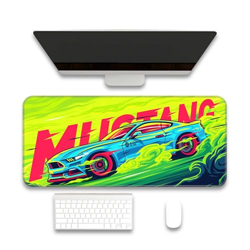 Image of Mastange Extended Gaming 80x33CM - Large, Non-Slip Rubber Base, Stitched Edges, Perfect for Setup, PC, Gaming Accessories, Long Pad