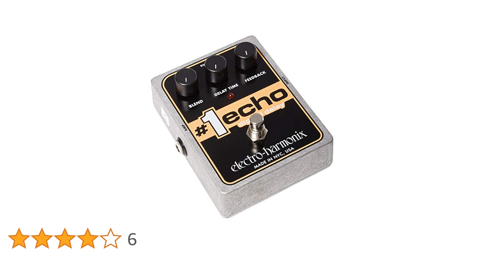 electro-harmonix　#1 echo　デジタルディレイ Electro Harmonix #1 Echo Digital Delay | Gear4music demo