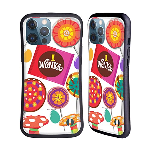Head Case Designs Officially Licensed Willy Wonka And The Chocolate Factory Candies Graphics Hybrid Case Compatible With Apple Iphone 13 Pro Max #TOP19