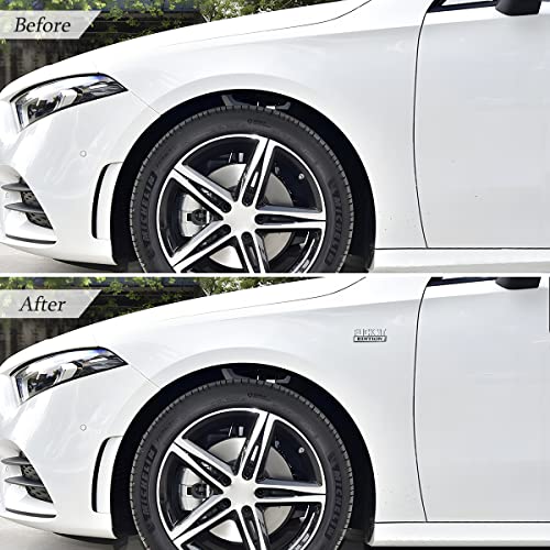 Car Fuck It Edition Emblem, 3D Zinc Alloy Badge Sticker Decal, Car Side Rear Front Hood Trunk Door Fender Bumper Metal Sticker, Vehicle Exterior Replacement Accessories For Cars Suv (Silver/Black) #TOP2