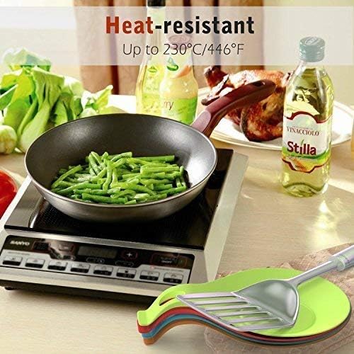 BUCKLE UP Silicone Spoon Rest - Small - Set of 2 - Assorted 3
