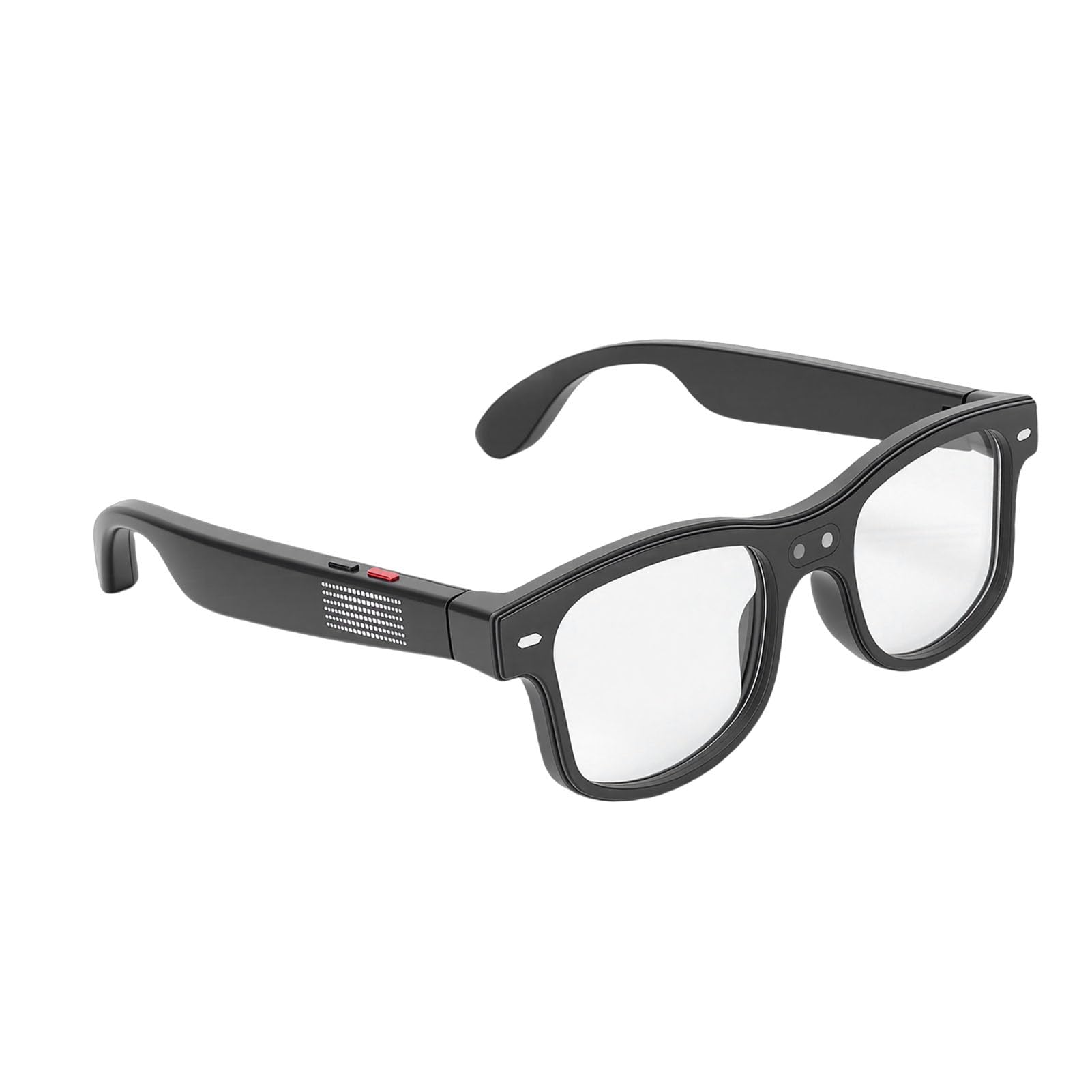 Tnfeeon Occhiali Intelligenti con Fotocamera 8 MP, Lenti Fotocromatiche per | Bluetooth 5.3 per Musica e Chiamate, Telaio TR90, 290mAh, Traduzione, ChatGPT e Doppi Microfoni