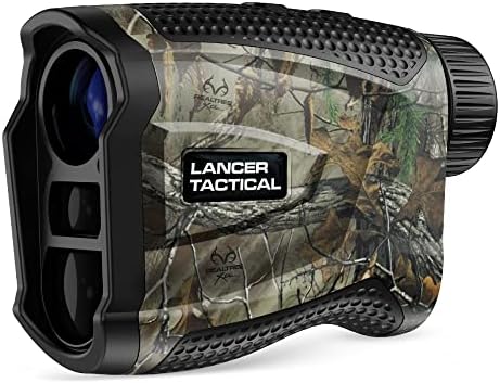 Hunting Rangefinder 700/1000Y Waterproof Hunting Range Finder 6.5X Magnification，Distance,Angle,Speed,Scan Multi Functional Rangefinder for Hunting,Shooting and Hiking