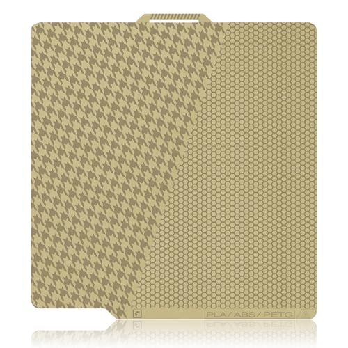 La Mejor Recopilación de Placas con textura . 41 IdeaFormer-3D - Placa de construcción PEI de pata de gallo y panal con código QR para Bambu Lab X1 X1C X1E P1P P1S A1, placa de cama PEI con textura grabada, hoja de acero de...