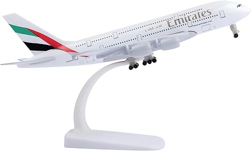 Bswath Modelo Plane 1300 Modelo Modelo Avión Airbus 380 Modelo Aviones de aleación de metal fundido a presión para regalo y colección