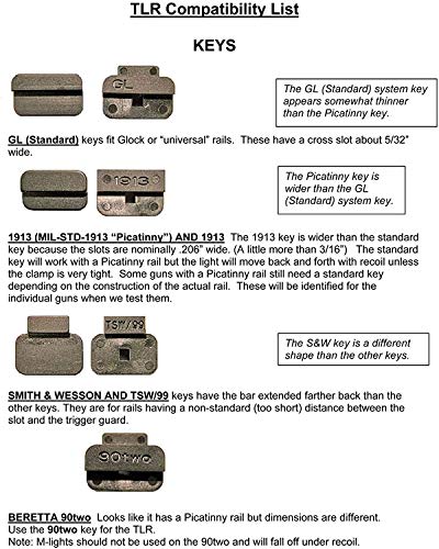 Image of Streamlight 69266 TLR-1 HL 1000-Lumen 20000-Candela Rail-Mounted Tactical Weapon Light with Specific Compatibility Rail Locating Keys, Flat Dark Earth