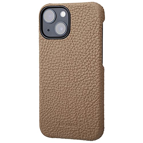 GRAMAS �O���}�X iPhone13 mini �P�[�X ���U�[�� �w�� German Shrunken-calf Genuine Leather Shell Case �ϏՌ� �r�W�l�X �M�t�g �v���[���g �J�����ی�