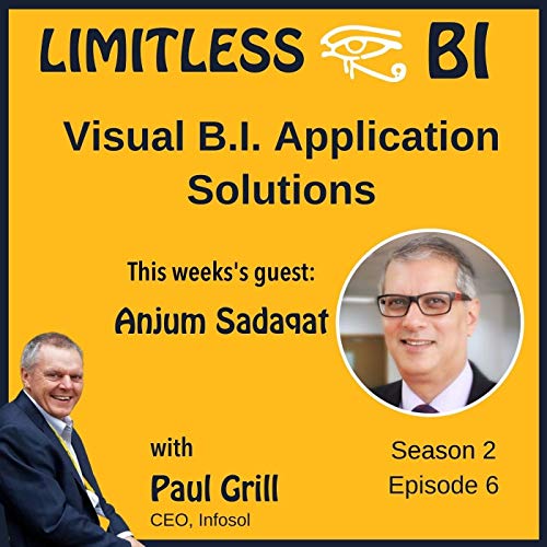 S2E6 - Visual B.I. Application Solutions with Anjum Sadaqat