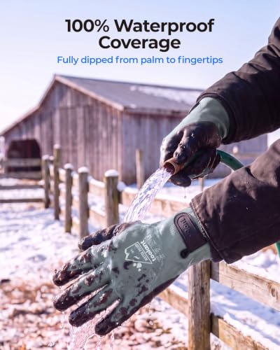 toolant 100% Waterproof Winter Work Gloves, Thermal Insulation with Grip - image 2