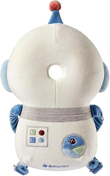 bc babycare Baby Backpack, Fall Prevention, Breathable, Mesh, Head Guard, Head Guard, Fall Prevention Cushion, Head Protection, Baby Protective Pillow, Lightweight, Cute, Memory Foam