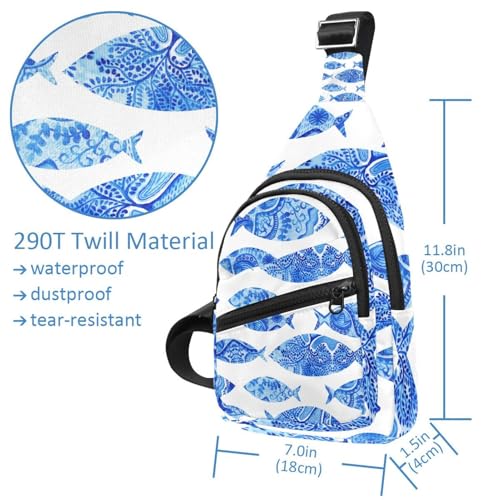 Bolsa de pecho pequeña para hombre, olvídate de los bolsillos llenos con estilo multicolor 5