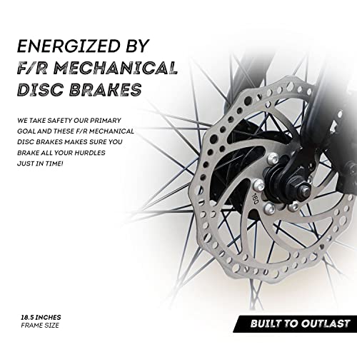 Image of Vector 91 Wanderer Pro 700C 21 Speed Hybrid Bike