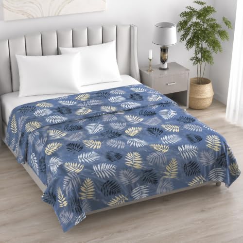 Image of Super Premium Quilt Cover Double Bed with Zipper Blanket Cover /rajai Cover /Comforter Cover /Duvet Cover King Size Soft Cotton Skin Friendly Stuff 90x100 Inches, Grey Musatrded | TC - 300