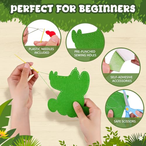 Garma TYAC0099 Animal Diy Sewing Kits For Kids Age 6-12 thumb #1