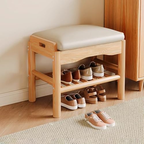 Range-chaussures avec coussin d'assise confortable pour salon - 2