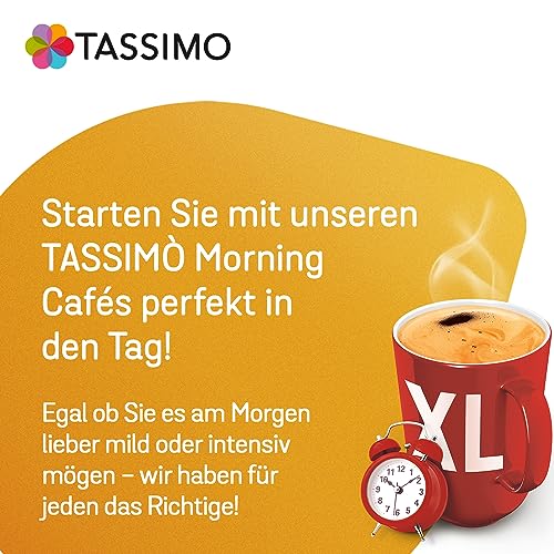 Tassimo Kapseln Morning Café XL Mild & Smooth, Big Pack, 5 x 21 Pads, 105 Kaffeekapseln