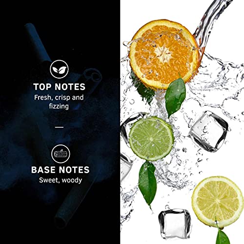 Ustraa Blue Deodorant for Men - 150ml - Cool, Aquatic Fragrance | Boosts freshness | Fights Bad Odour, Prevents Itching & Irritation with Aloe Vera... - Image 3