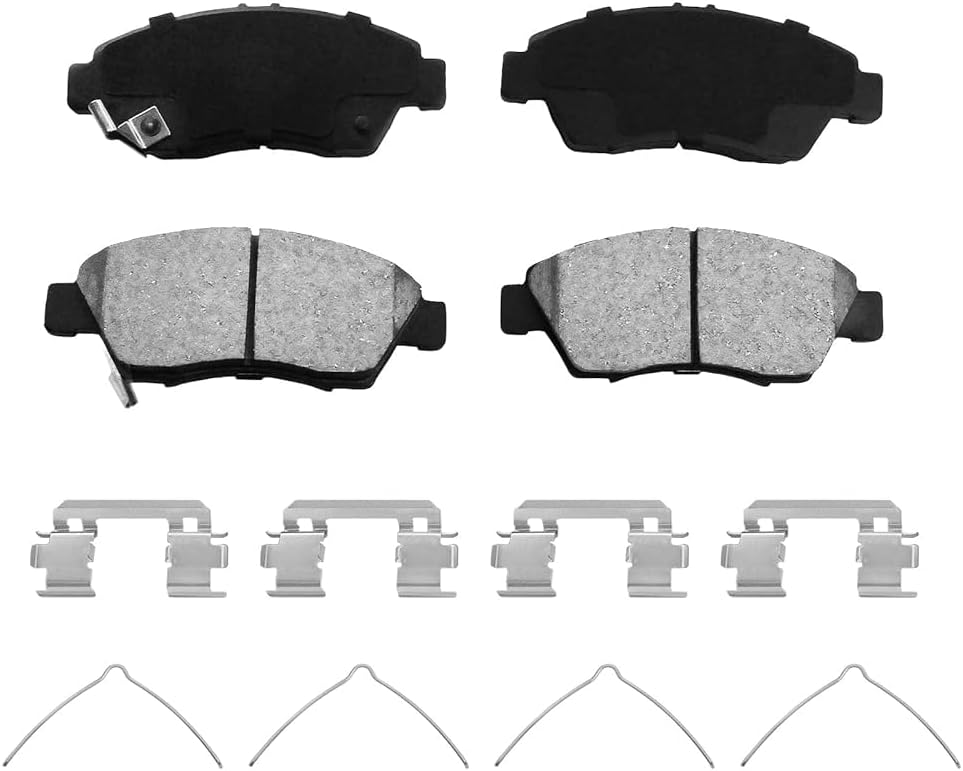 Anpulsero 2010-2017 F-150 Front Brake Pads | D1414-8528 Library-Quiet Operation & Low Dust Wheel Technology